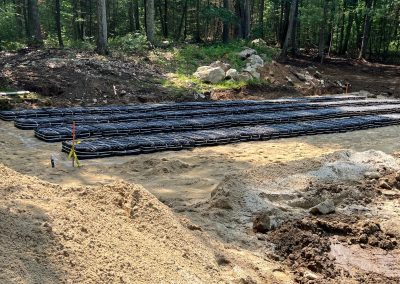 Installation of Septic Field + Tanks | Concord, MA